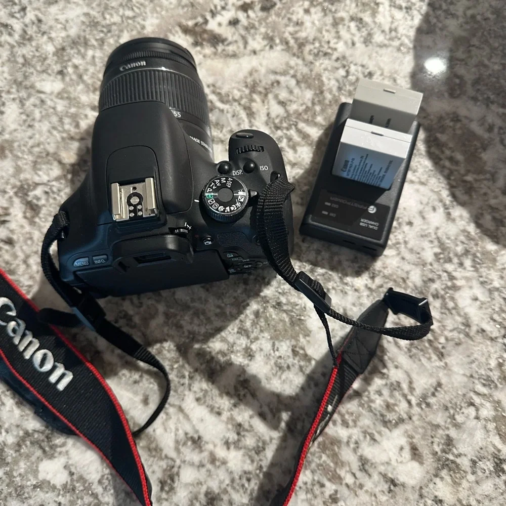Canon EOS T3i DSLR Camera - Black
